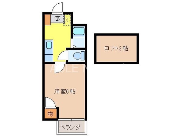 ステーションハイツの物件間取画像